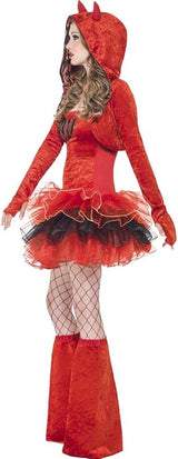 Costume Diavolo Tutù Travestimento Donna Halloween – PS 18614