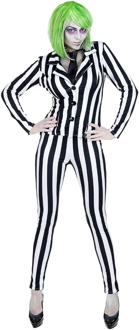 Costume Donna Gost Fantasma Gangster Anni ’30 Halloween Carnevale – PS 28643-BS