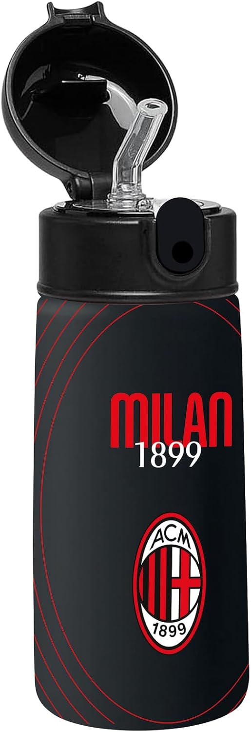 Borraccia Termica A.C. Milan – Nero/Rosso – Acciaio Inox – Seven – PS 15166