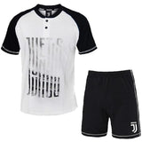 Pigiama Juventus T-Shirt + Pantaloncini – Personalizzabile con Nome e Numero – PS 30060