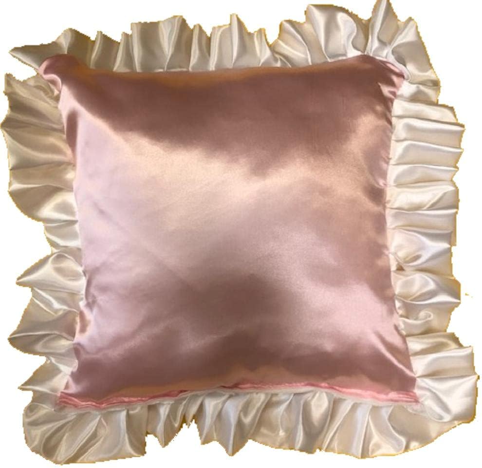 Cuscino Lusso con Volant Personalizzabile – 48×48 cm – Cod. 40460 PRS