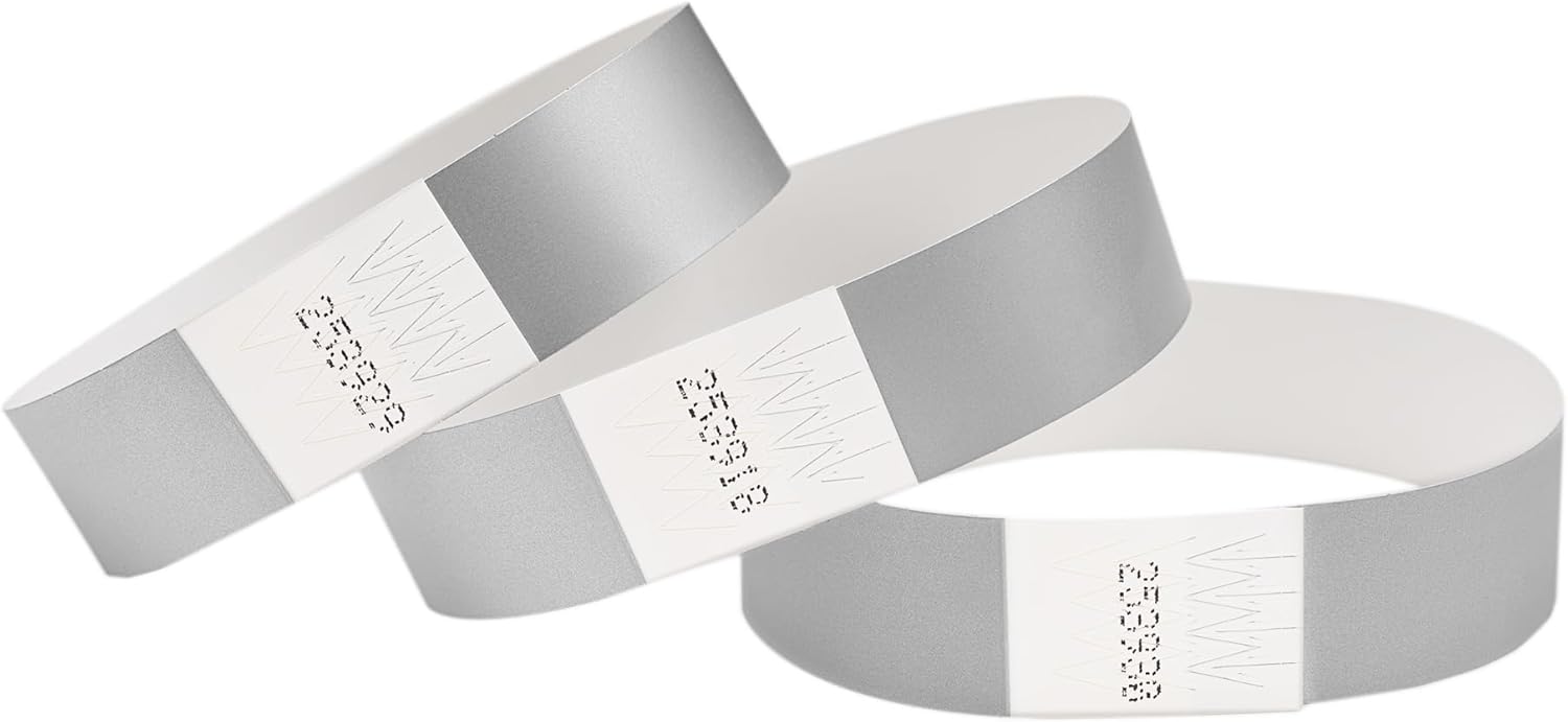 Braccialetti per Eventi Numerati – Confezione da 100 Pezzi PS 13400