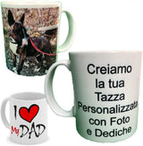 Tazza in Ceramica Personalizzabile – Foto e Dediche – Idea Regalo – PS 09370