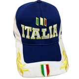Cappellino Baseball Italia Tricolore – Adulto con Visiera – PS 19557