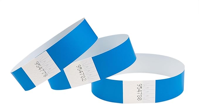 Braccialetti per Eventi Numerati – Confezione da 100 Pezzi PS 13400