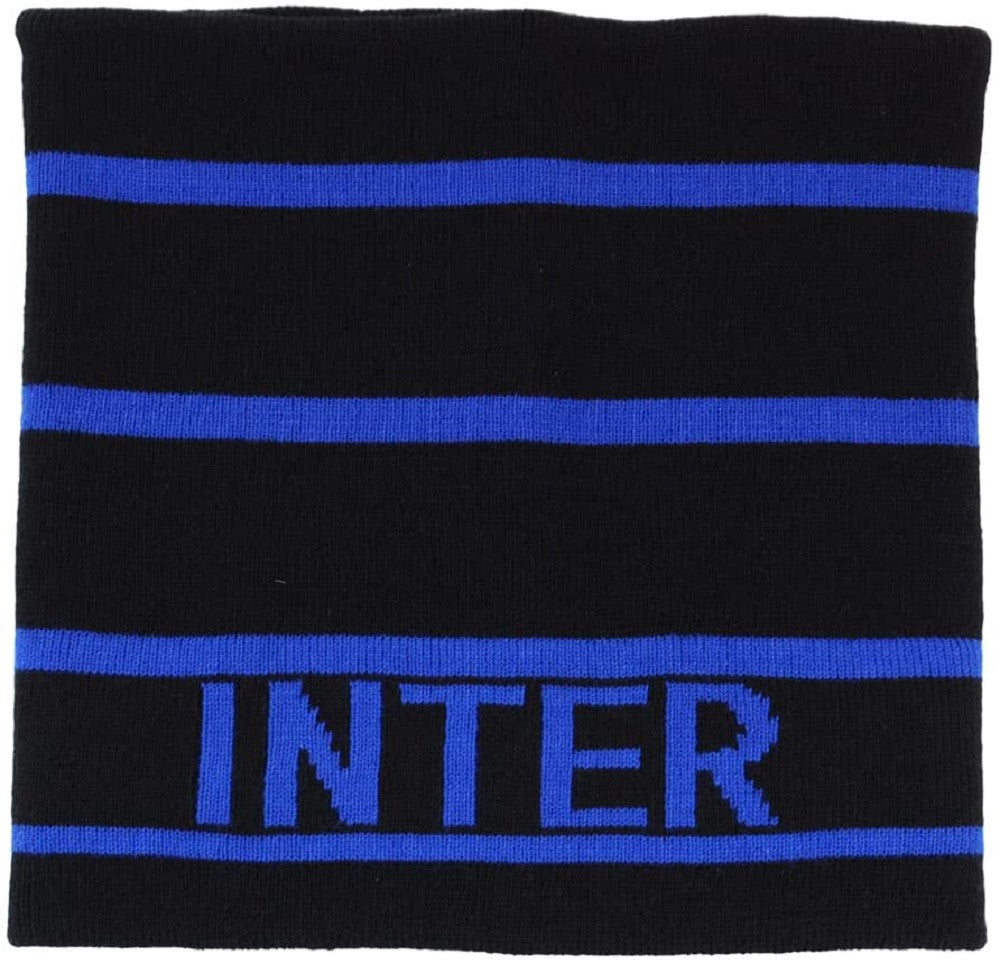Scaldacollo Invernale Nero/Azzurro – Prodotto Ufficiale FC Internazionale Milano Cod. PS 40726