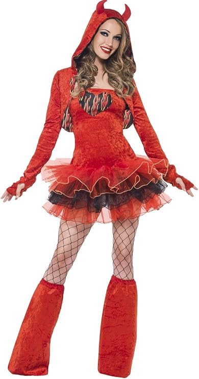 Costume Diavolo Tutù Travestimento Donna Halloween – PS 18614
