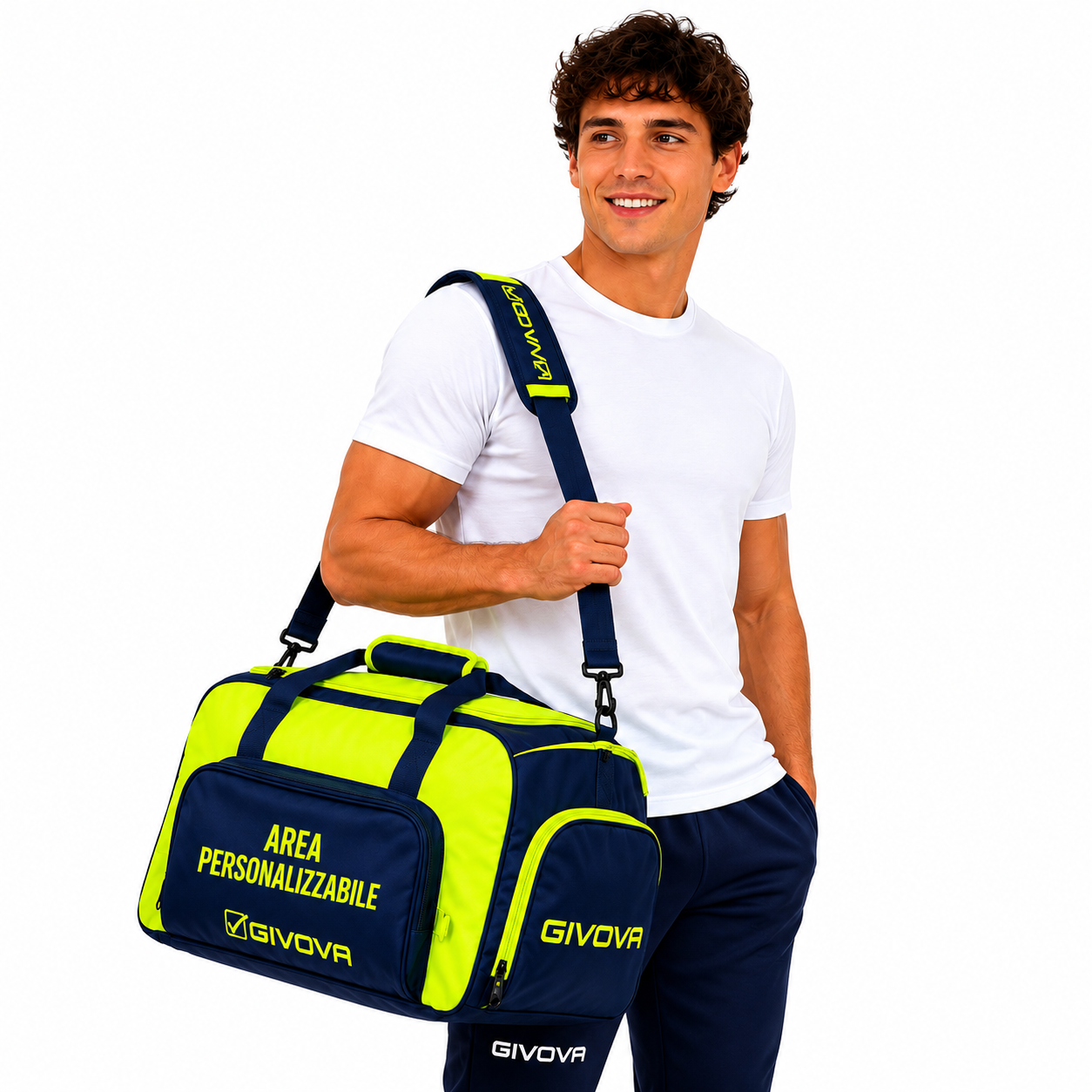 Borsone Sportivo Personalizzabile con Stampe di Loghi o Scritte PS 15543 PRS