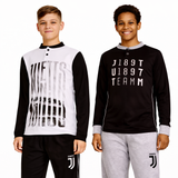 Pigiama Juventus Ragazzo Serafino Mezza Stagione – Personalizzabile – PS 30101