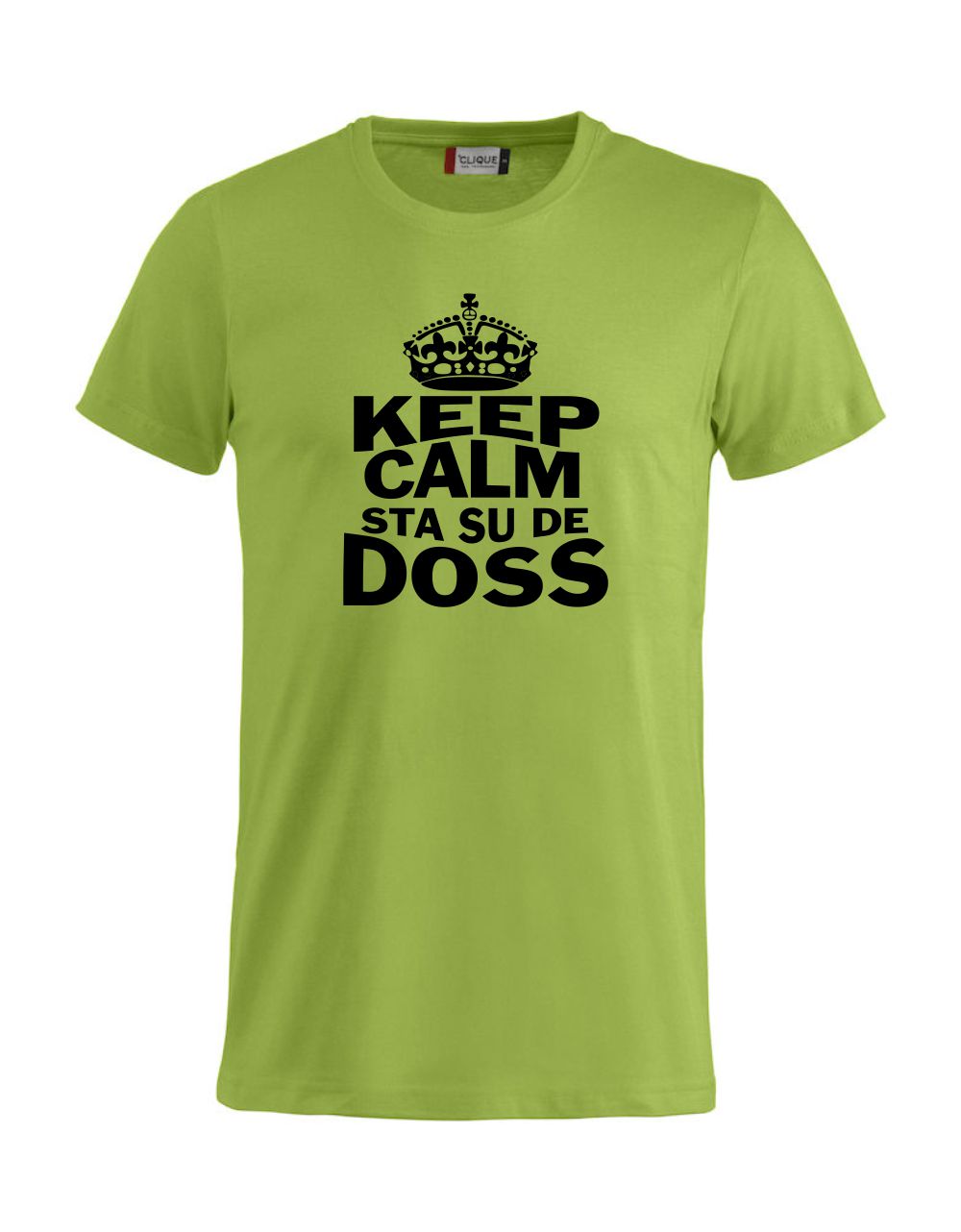 T-Shirt “Keep Calm Sta Su De Doss” Uomo e Bambino – Maglietta Simpatica con Stampa – PS 27431-A010