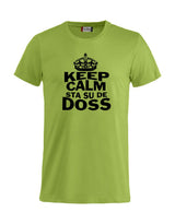 T-Shirt “Keep Calm Sta Su De Doss” Uomo e Bambino – Maglietta Simpatica con Stampa – PS 27431-A010