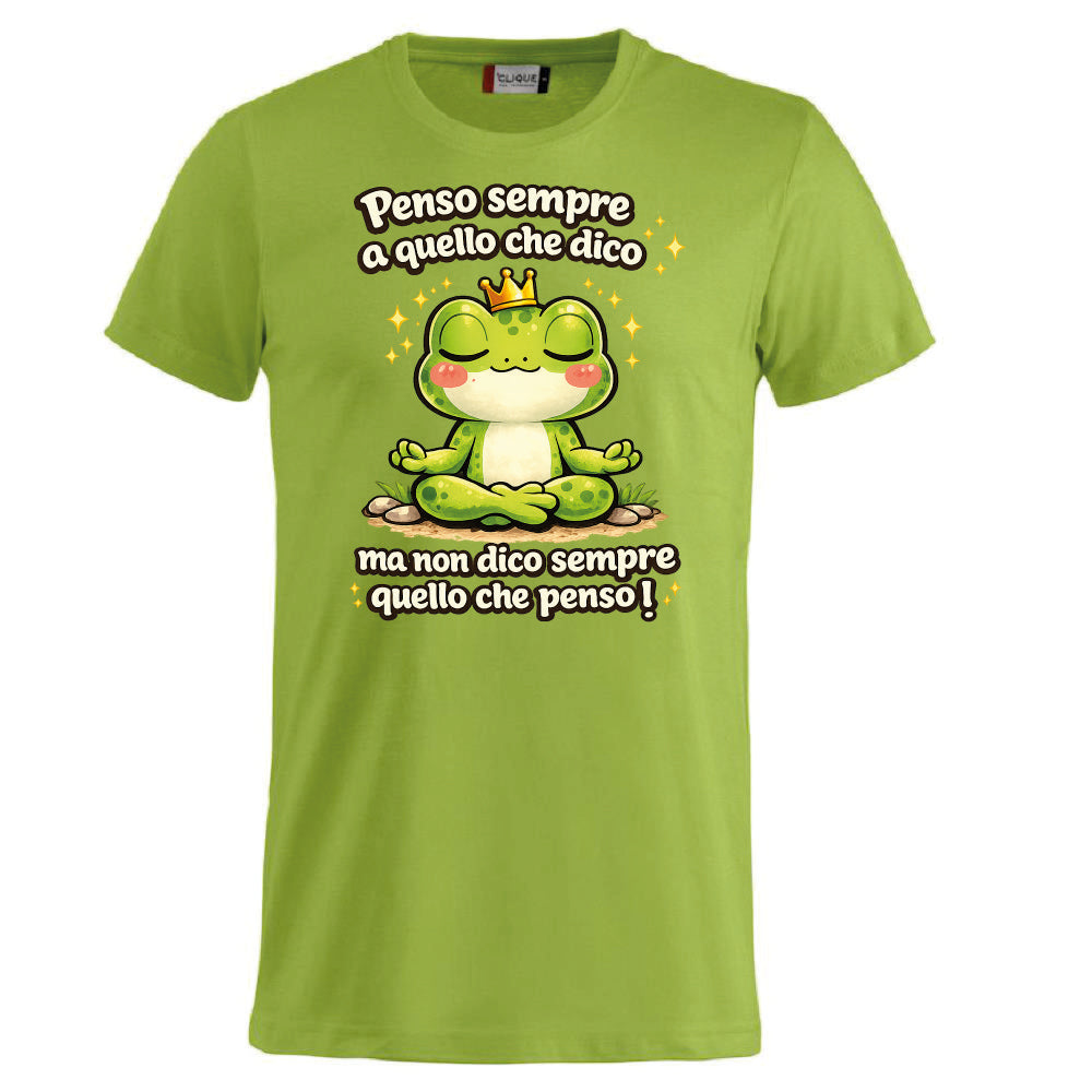 T-shirt Adulto Unisex – Rana Non dico quello che penso! - PS 27431-A-143