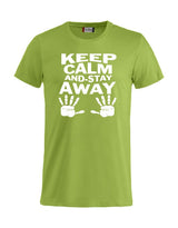 T-Shirt “Keep Calm And Stay Away” Uomo – Maglietta Simpatica con Stampa – PS 27431-A013