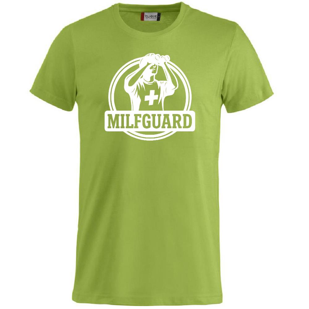 T-Shirt Milfguard – Salvataggio MILF” Maglietta Divertente da Bagnino – PS 27431-A-138