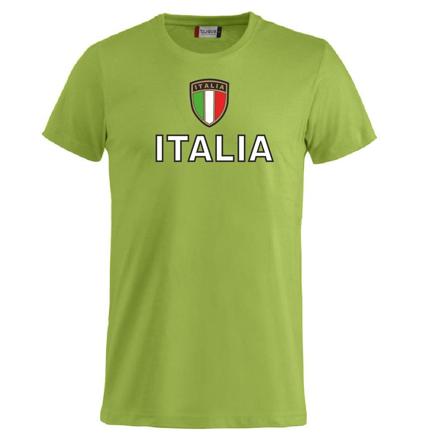 T-Shirt Italia Personalizzabile con Nome e Numero – Cotone – Bambino e Uomo – PS 27431