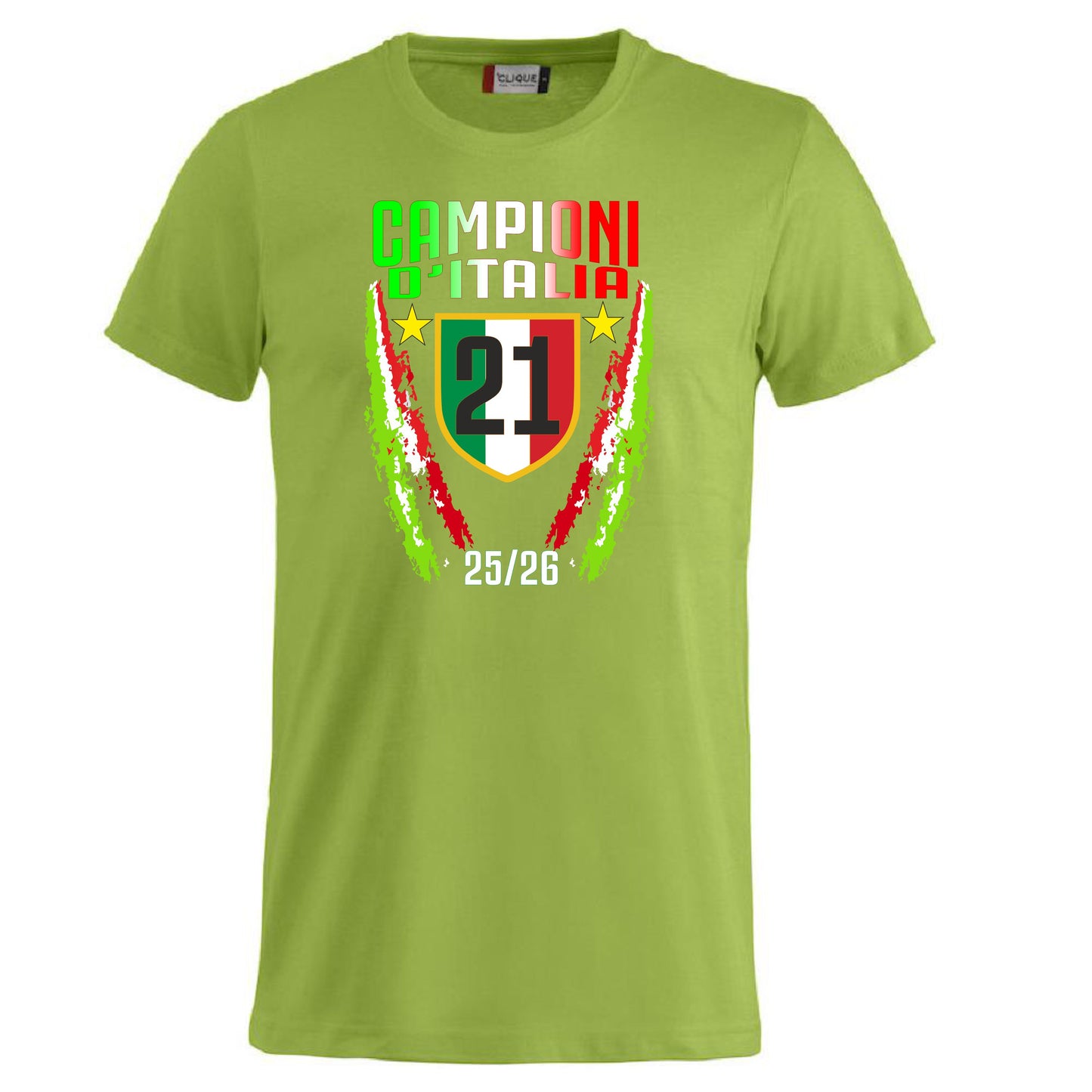 T-Shirt Inter Campione d’Italia 2025/2026 – Seconda Stella 21 Scudetti – PS 27431-A040 INT