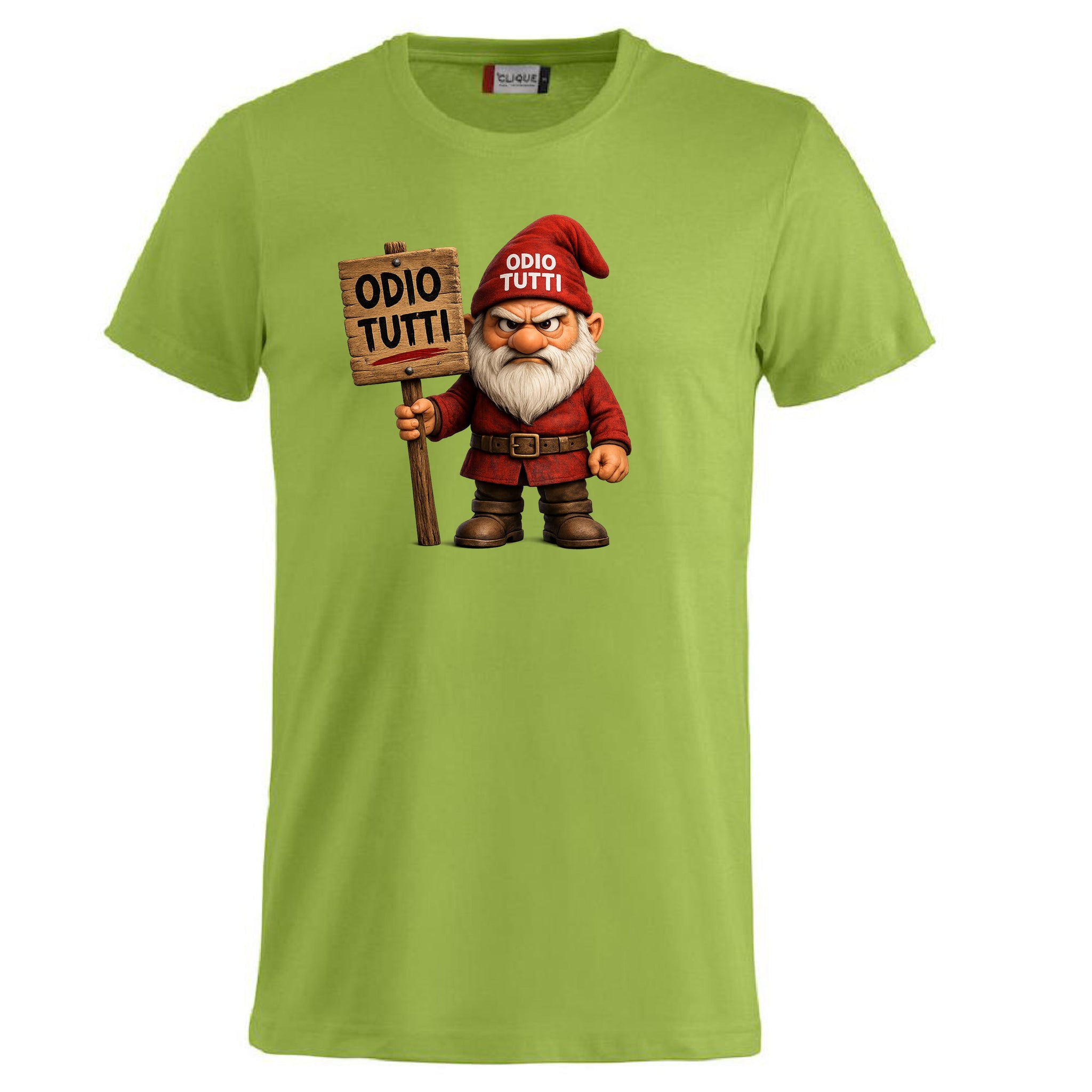 T-Shirt Uomo Simpatica Odio Tutti – Personalizzabile con Nome – PS 27431-A-155