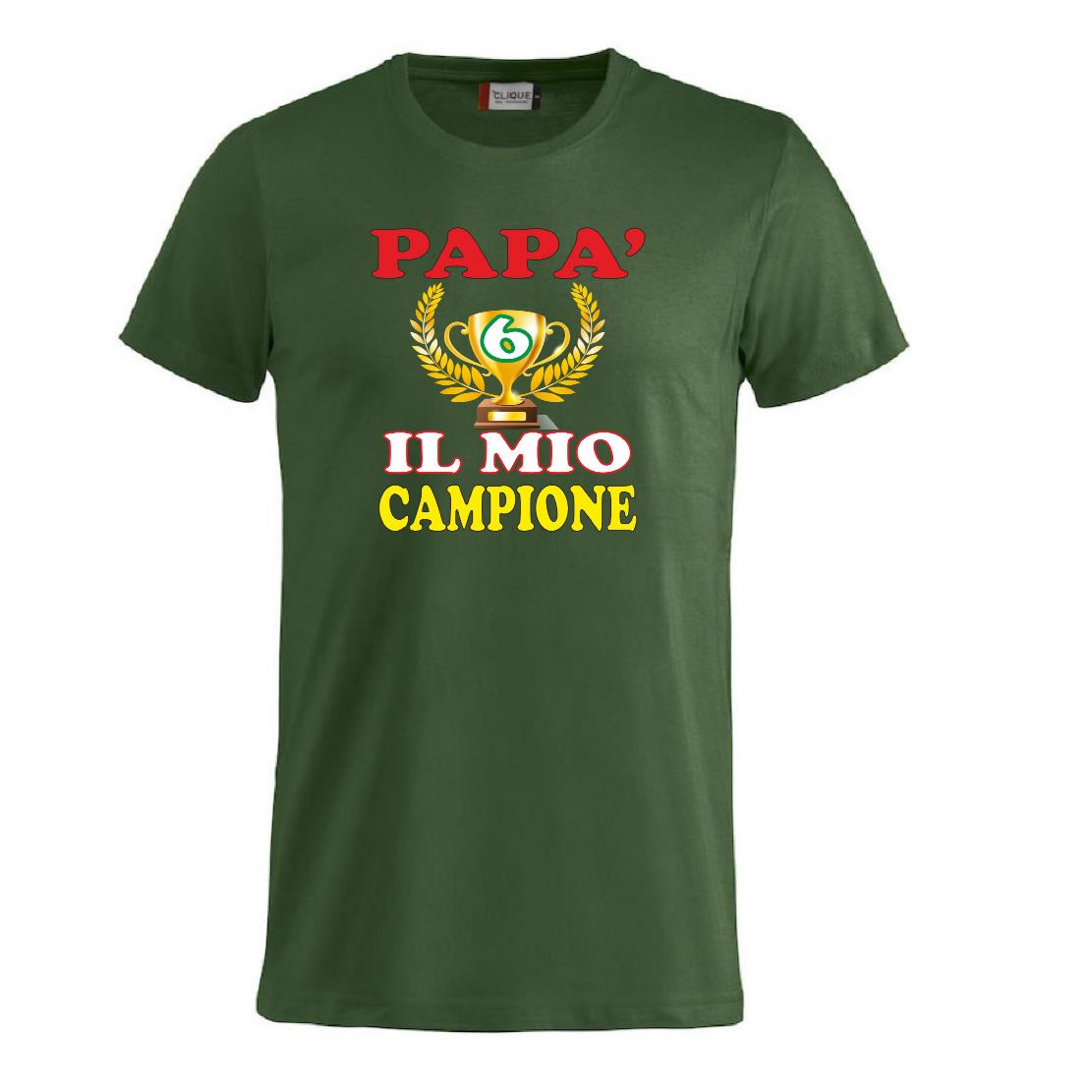 T-Shirt Unisex “Papà sei il mio campione” – Festa del papà – PS 27431-A083