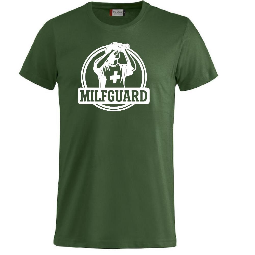 T-Shirt Milfguard – Salvataggio MILF” Maglietta Divertente da Bagnino – PS 27431-A-138