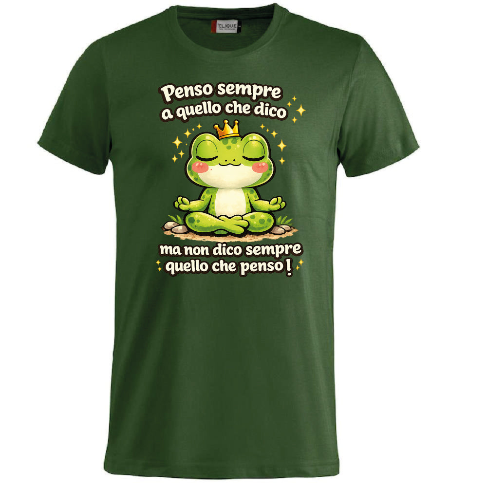 T-shirt Adulto Unisex – Rana Non dico quello che penso! - PS 27431-A-143