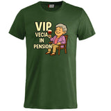 T-Shirt Personalizzabile “VIP Vecia in Pension” – Personalizzabile con Nome – PS 27431-A-147
