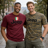 T-Shirt Jeep Maglietta Elasticizzata Alta Qualita' Manica Corta – Prodotto Ufficiale – PS 14600