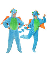 Costume Carnevale Travestimento Drago in Caldo Peluche – Unisex – Widmann – PS 26088