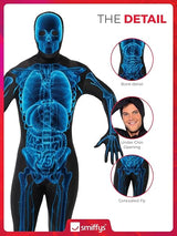 Costume Raggi X Seconda Pelle – PS 13911