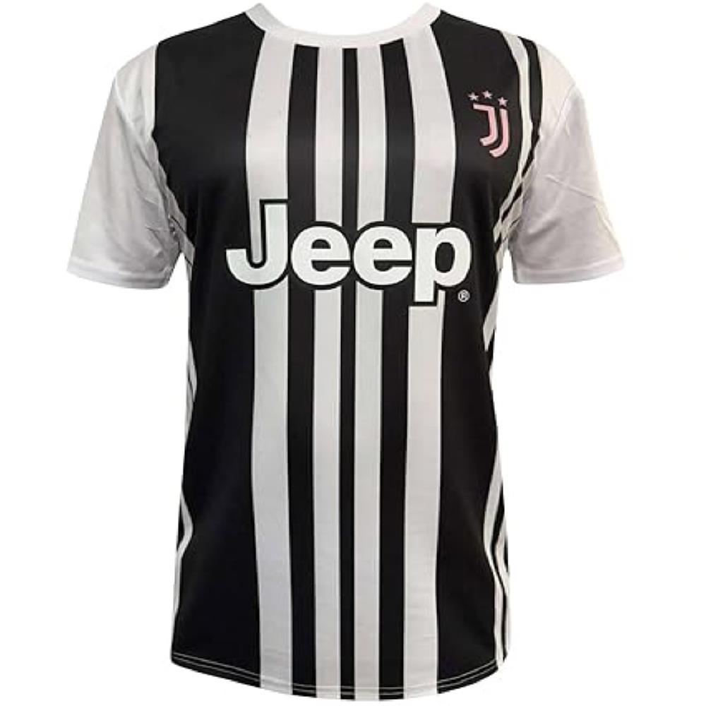 Maglia Calcio Juventus Bianco Nera 2025/2026 – Replica Ufficiale Juventus FC – Personalizzabile con Nome e Numero | Mod. PS 41410