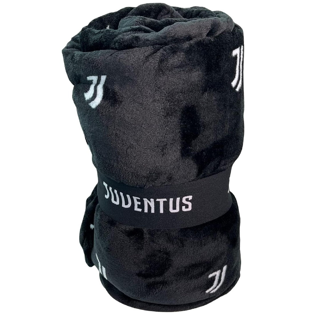 Juve – Plaid Coperta Morbida Soft Touch Bianco/Nera – 150 × 210 cm PS 41339