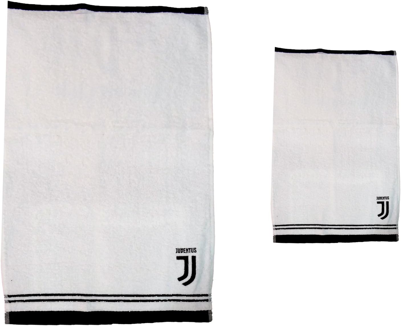 Set Bagno Juventus Calcio 2 Asciugamani Grande E Piccolo PS 01714