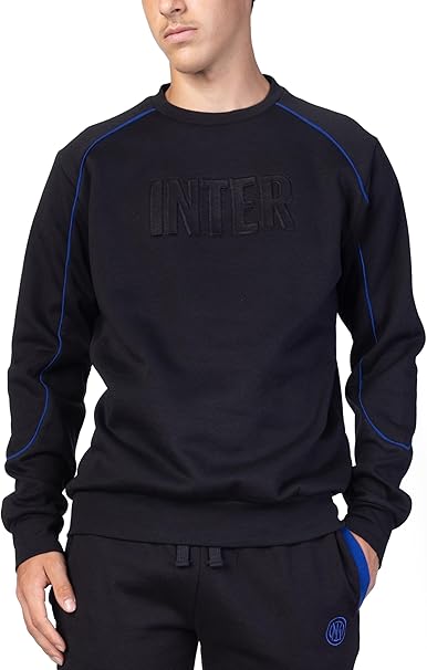 Felpa INTER Uomo Girocollo in Caldo Cotone FC Internazionale – 46619-BS
