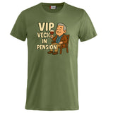 T-Shirt Personalizzabile “VIP Vecio in Pension” – Personalizzabile con Nome – PS 27431-A132