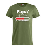 T-Shirt Personalizzabile Unisex “Papà loading...” – Festa del papà – PS 27431-A055