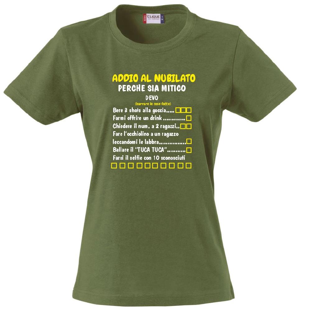 T-Shirt Addio al Nubilato “Cose da Fare Prima di Sposarsi” – PS 28870-017