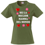 T-Shirt Donna “Sei la Migliore ... del Mondo” – Idea Regalo per Mamma, Zia, Nonna o Amica – PS 28870-001 PRS