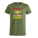 T-Shirt Unisex “Papà sei il mio campione” – Festa del papà – PS 27431-A083