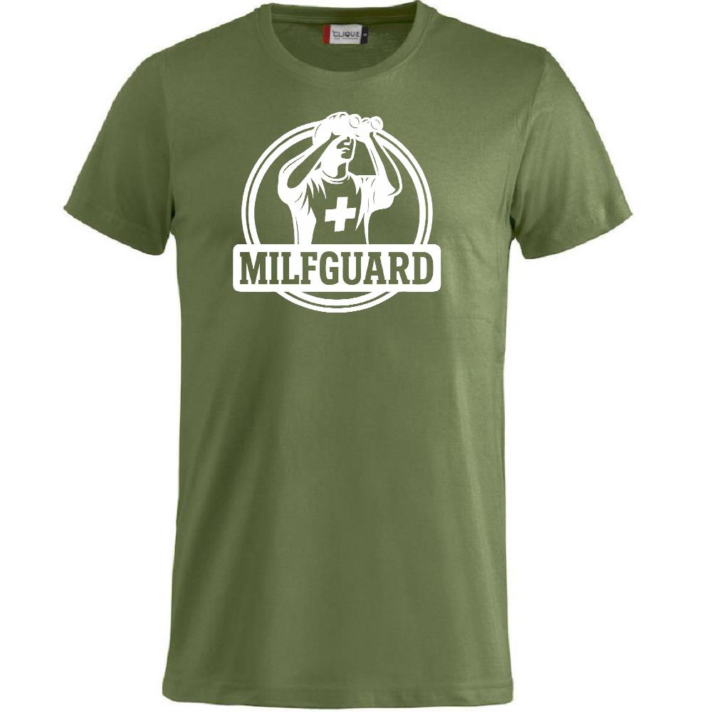 T-Shirt Milfguard – Salvataggio MILF” Maglietta Divertente da Bagnino – PS 27431-A-138
