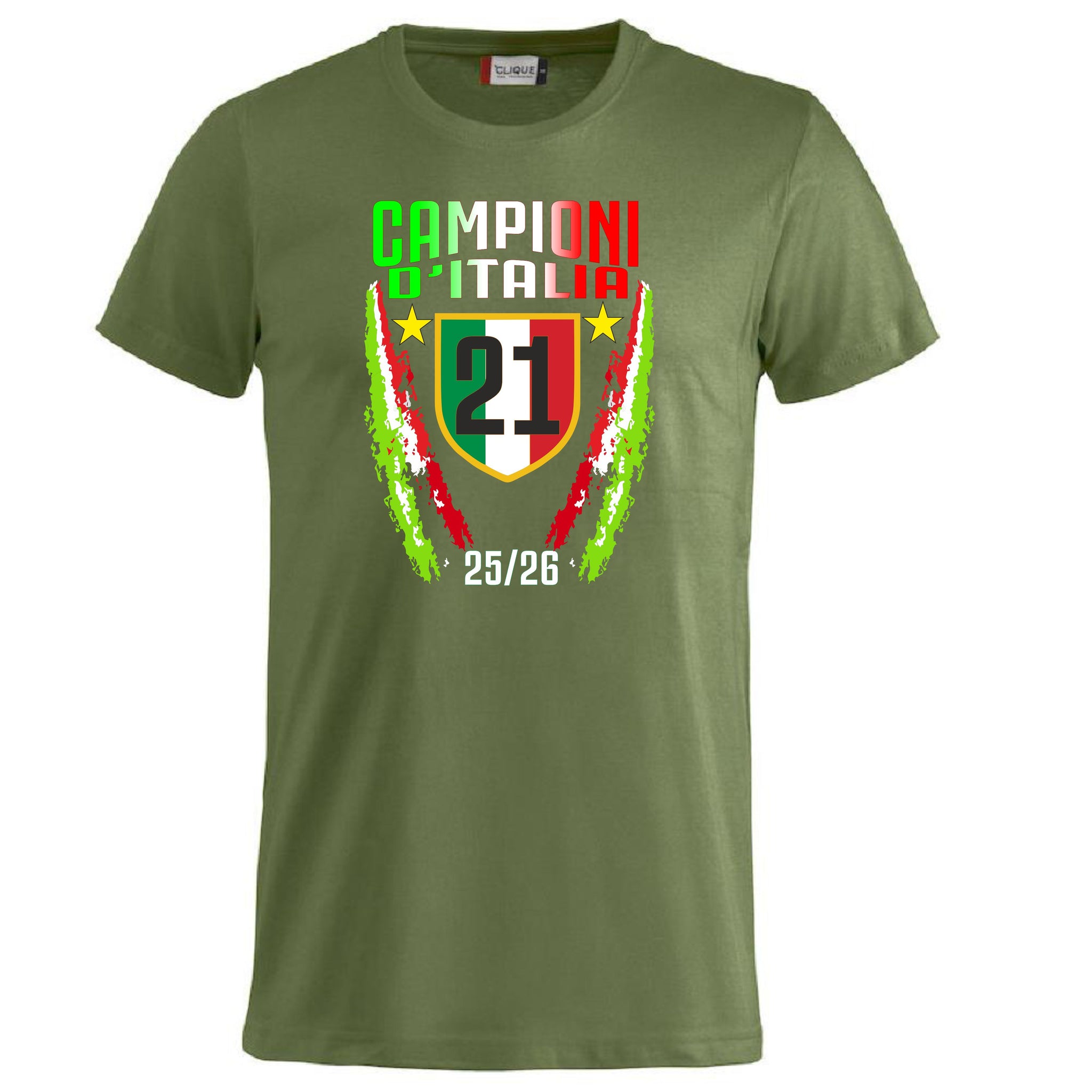 T-Shirt Inter Campione d’Italia 2025/2026 – Seconda Stella 21 Scudetti – PS 27431-A040 INT