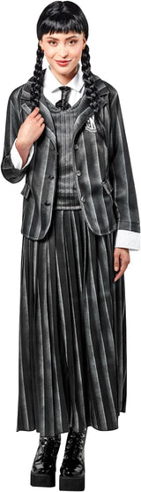 Travestimento Halloween Uniforme Scolastica Mercoledì Addams – PS 09428