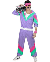 Costume di Carnevale Uomo Travestimento Tuta Anni 80 – PS 26214