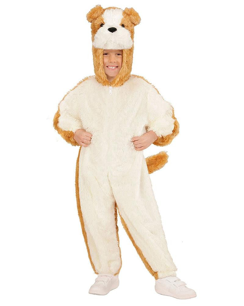 Costume Carnevale Bimbo Cane Bulldog in Caldo Peluche – Unisex – Widmann – PS 26098