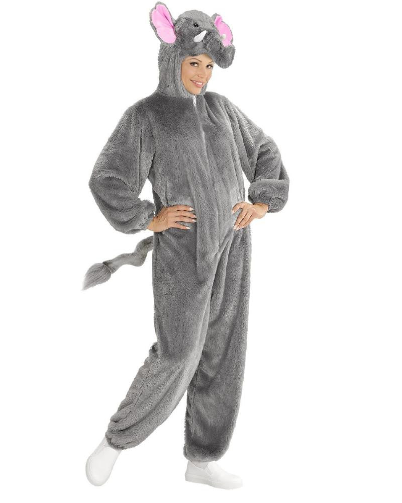 Costume Carnevale Elefante in Caldo Peluche – Unisex – Widmann – PS 26076