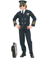 Costume Carnevale Divisa Pilota di Aerei Travestimento Bambino Ragazzo – PS 26167