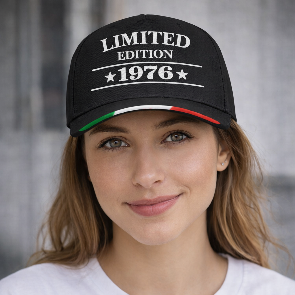 Cappellino Baseball StartFive Italia Personalizzato con Anno di Nascita Stampato – PS 36899-003