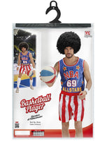 Costume di Carnevale Uomo Giocatore di Pallacanestro – Travestimento Basket PS 26306