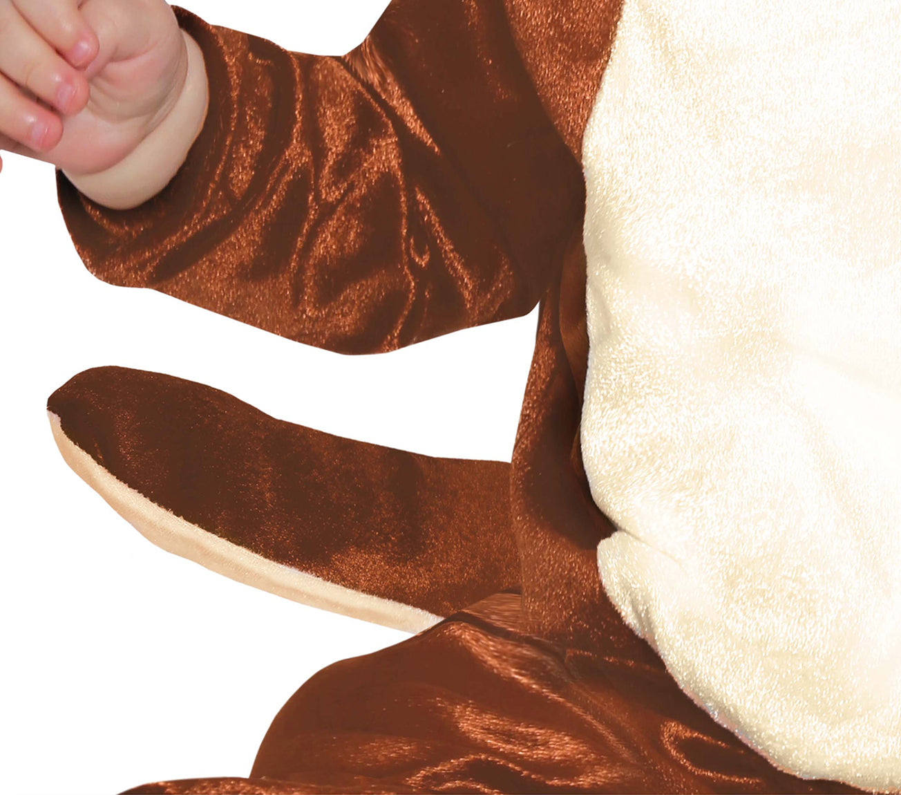 Costume di Carnevale Scoiattolo Marrone con Cappuccio – Travestimento Adulto –  PS 00631-BS