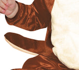 Costume di Carnevale Scoiattolo Marrone con Cappuccio – Travestimento Adulto –  PS 00631-BS