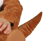 Costume di Carnevale Piccolo Tirannosauro Rex con Cappuccio – Travestimento Bambino –  PS 00632-BS