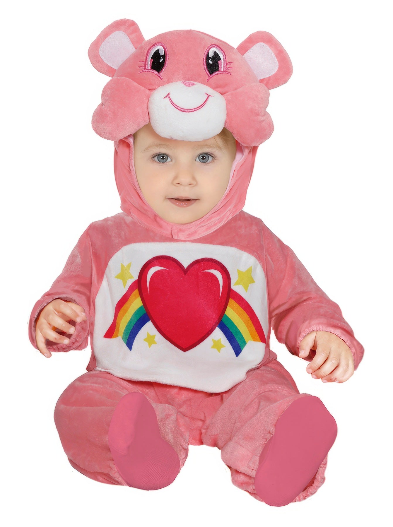 Costume di Carnevale Orso Arcobaleno con Cappuccio – Travestimento Bambino – Mod. PS 00633-BS